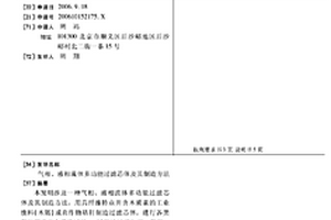 氣相、液相流體多功能過濾芯體及其制造方法