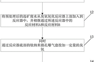 對選礦廢水進行選擇性氧化處理的方法