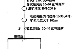 提高復雜硫化銅礦礦石浮選指標的工藝