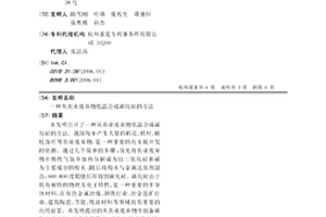 從農業廢棄物低溫合成碳化硅的方法