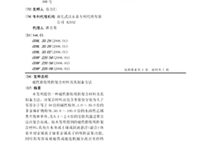 磁性膨脹吸附復合材料及其制備方法