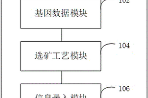 礦物基因與選礦工藝結合的管理系統和方法