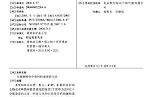 分離銅熔體中進料的雜質的方法