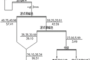 復合貧鐵礦石預選生產系統