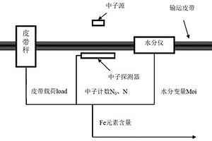 在線測量燒結料中全鐵含量的方法