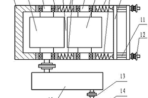 煤礦用刮板運輸機的下料儲存機構