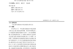 用于微細嵌布磁鐵礦的選礦方法