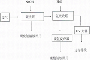 含氨和硫化銨廢氣處理系統