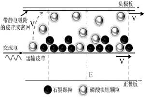 廢舊磷酸鐵鋰正負極活性物質的分離回收方法
