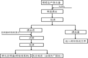 從生產銀硒過程中的廢水渣中回收稀貴金屬的方法
