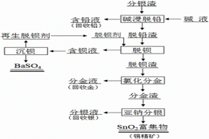 全濕法回收分銀渣中有價金屬的方法