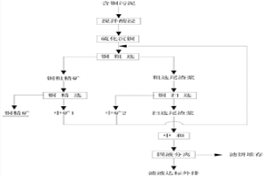 用含銅污泥生產銅精礦的方法