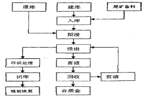 含金尾礦庫浸工藝