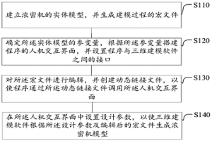 濃密機的參數化建模方法