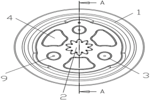 粉末冶金模具的上模沖