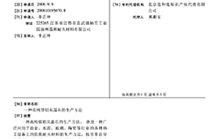 高純鎂鋁尖晶石的生產方法