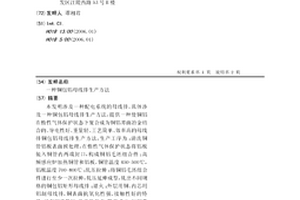 銅包鋁母線排生產方法