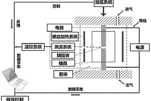 基于感應加熱的多場耦合閃速燒結系統