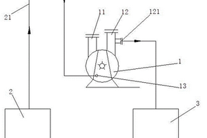 真空精煉系統液環泵工作液循環利用裝置
