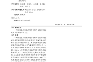 陶瓷基纖維編織復合材料與金屬材料的碳納米管輔助釬焊方法