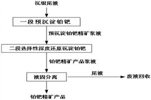 改進硫化鈉沉淀法深度回收沉銀尾液中鉑鈀的工藝