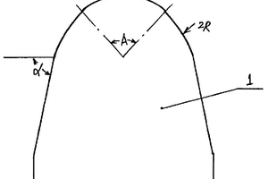 磨削碳化鎢軋輥孔型的金剛石砂輪成品構件