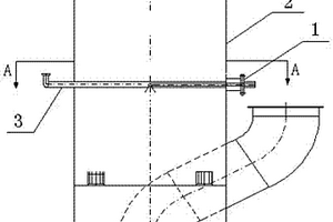 蒸發冷卻塔水噴槍布置結構