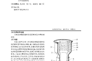 小噸位單嘴精煉爐的浸漬管和真空槽內襯結構