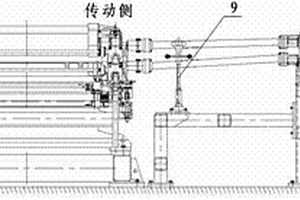 鈍化機用一體式焊接機架及換輥用聯軸器支架