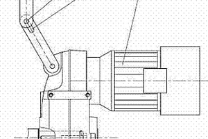 防止空心軸減速機徑向跳動的多連桿機構