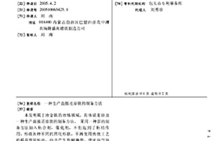 生產直接還原鐵的制備方法