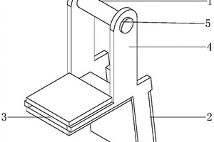 連鑄中間包干式料工作襯胎膜定位器