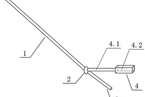 鋼包頂渣取樣裝置