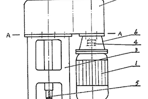 帶法蘭電機倒懸掛平行安裝、分體式立式減速機