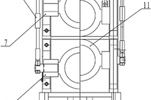 新型軋機接軸托架