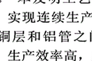 銅包鋁復合管或棒生產工藝