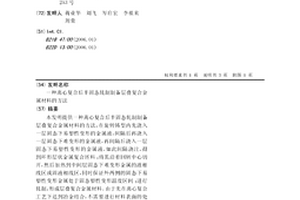 離心復合后半固態軋制制備層疊復合金屬材料的方法
