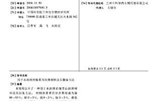 用于水潤滑的鎳基自潤滑材料及其制備方法