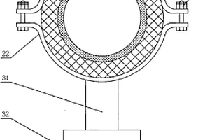 高度可調型隔熱隔冷管托