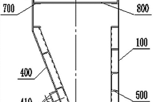 分段調節燒結鋪底料擺動漏斗