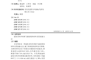 超低導熱率納米氣凝膠絕熱材料及其制備方法
