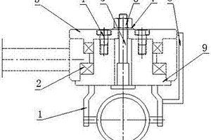 高爐液壓泥炮吊掛機構固定結構