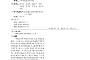 復合材料預制體的制備工藝