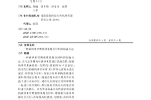 碳納米管增強鎂基復合材料的制備方法