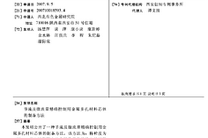 節流及微流量精確控制用金屬多孔材料芯體的制備方法