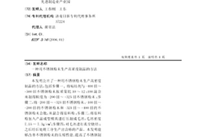 用不銹鋼粉末生產高密度制品的方法