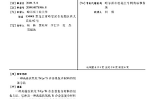 高溫抗氧化TICP/TI合金基復合材料的制備方法
