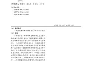 碳納米管增強銅基復合材料的制備方法