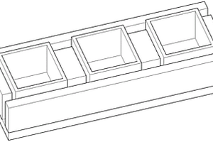 SMD-0.5陶貼封裝產品燒結模具