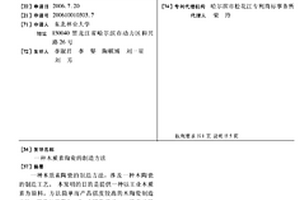 木質素陶瓷的制造方法